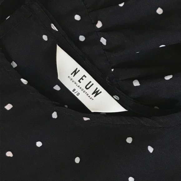 NEUW Nieuwlandstraat easy fitting summer drop waisted dress s8 - Picture 4 of 4